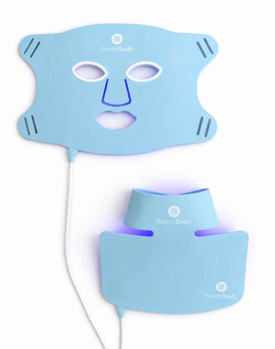 Bondi Body LED Face Neck Chest Mask | LED Light Therapy at Home