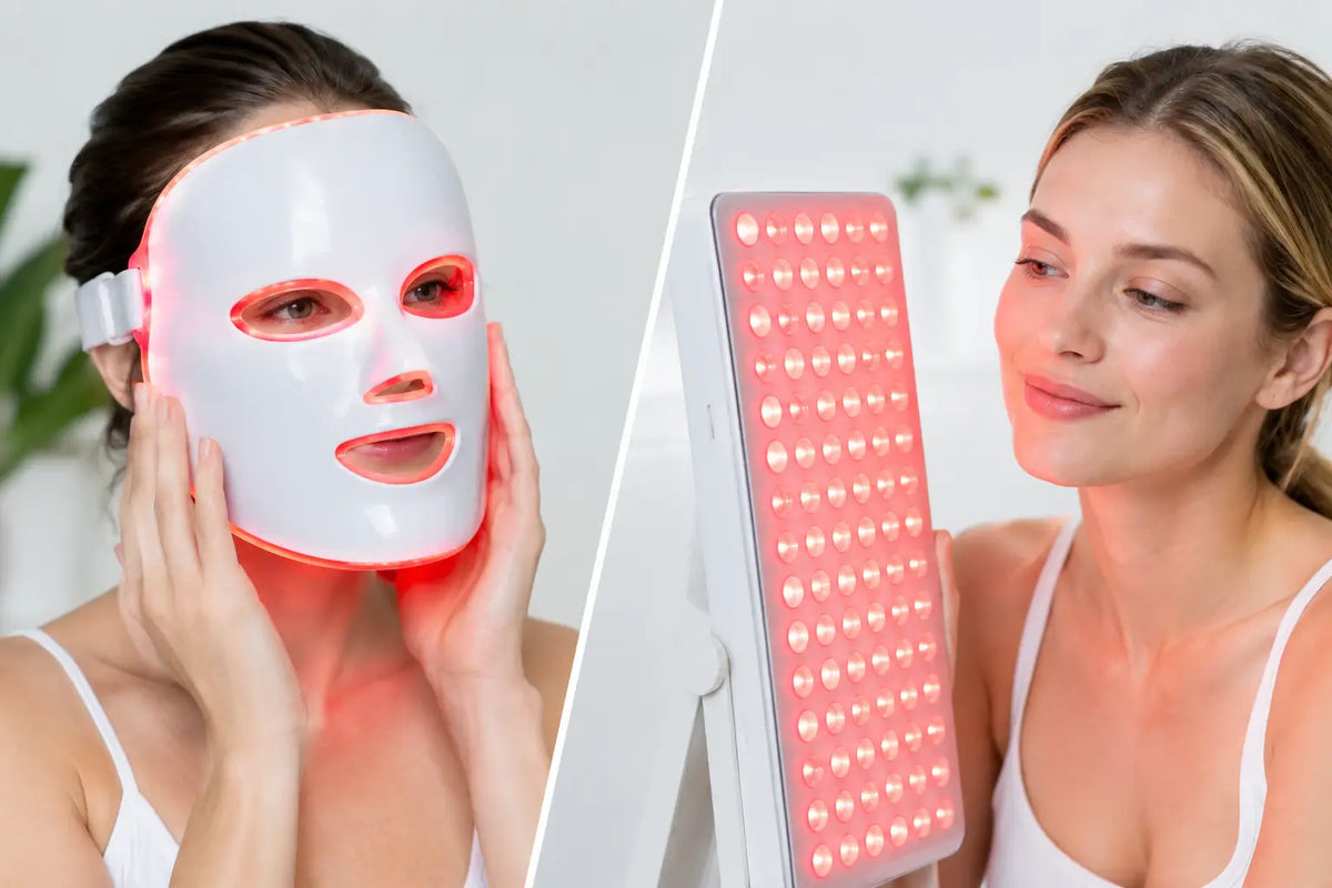LED Mask vs Red Light Panel: Which Is Better?