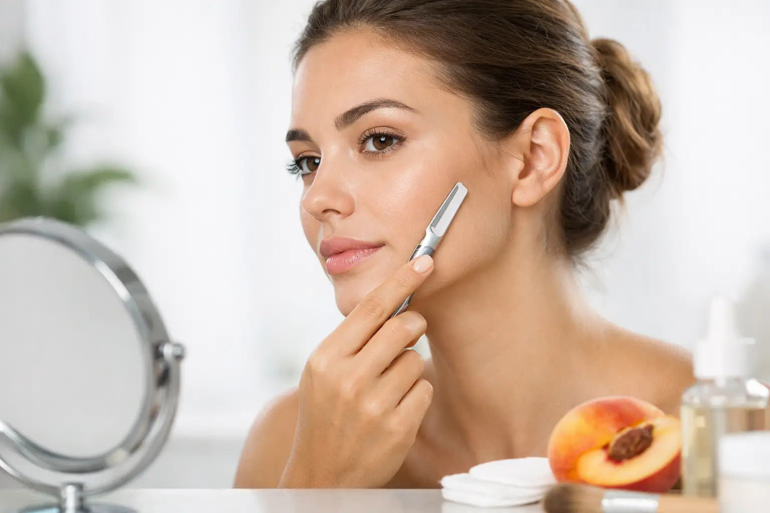 How to Remove Peach Fuzz Safely at Home