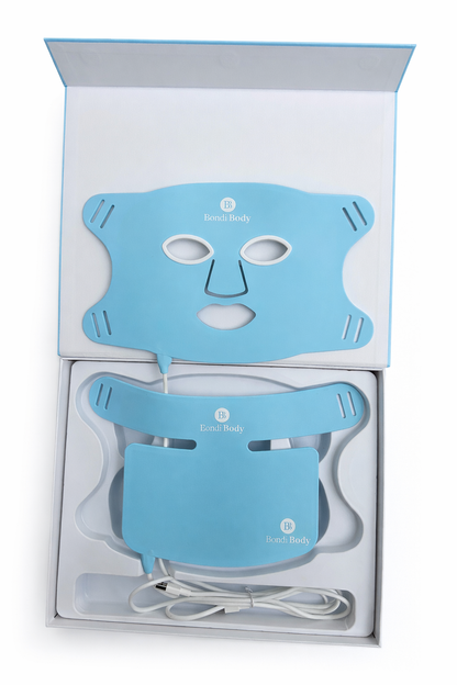 Bondi Body LED Face Neck Chest Mask | LED Light Therapy at Home