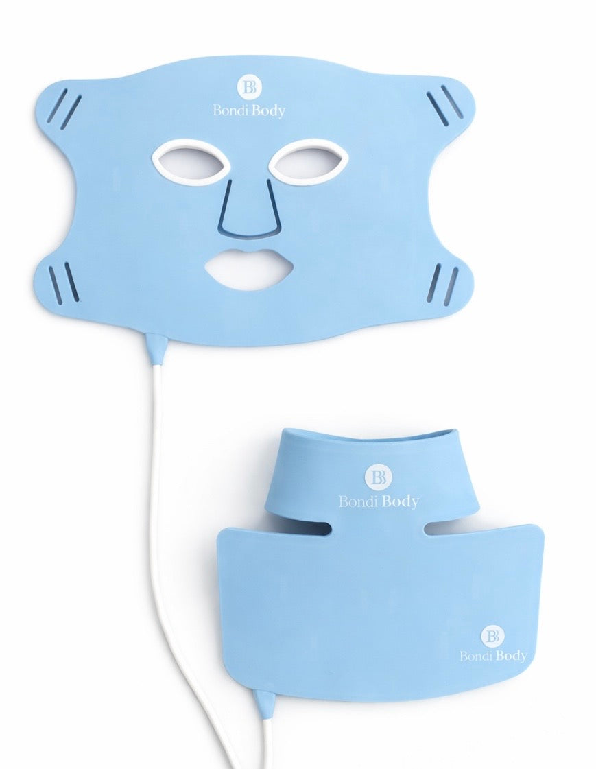 Bondi Body LED Face Neck Chest Mask | LED Light Therapy at Home
